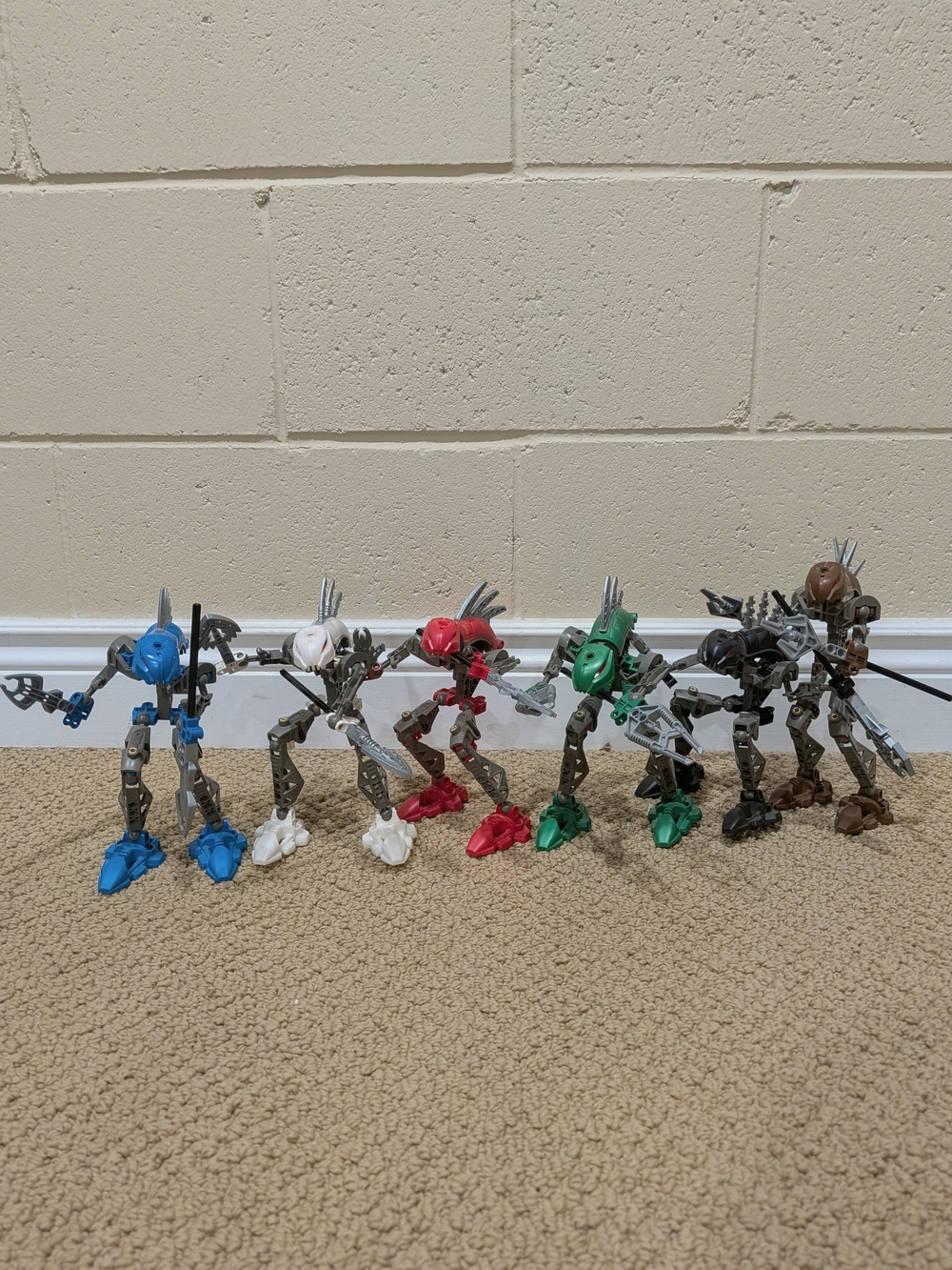 Lego Bionicle Rahkshi - Full Set